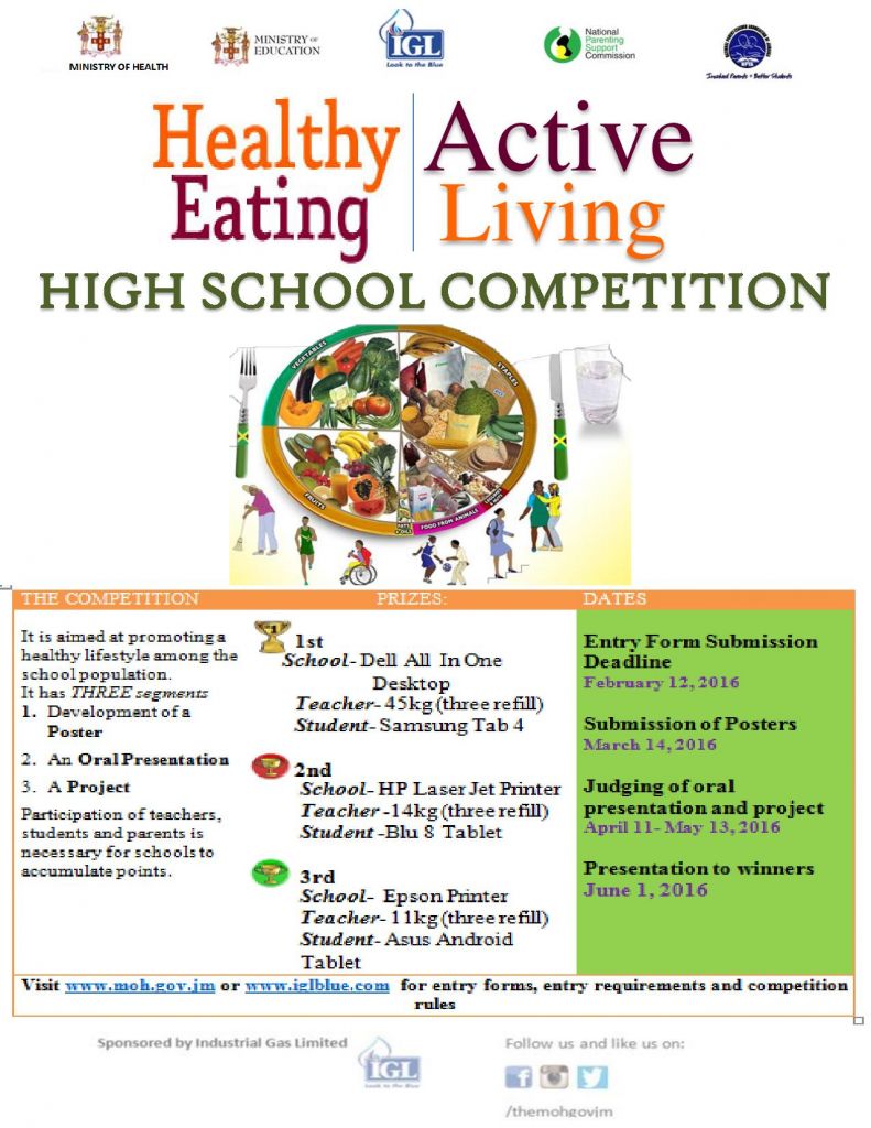 High School Nutrition & Physical Activity Competition ...
