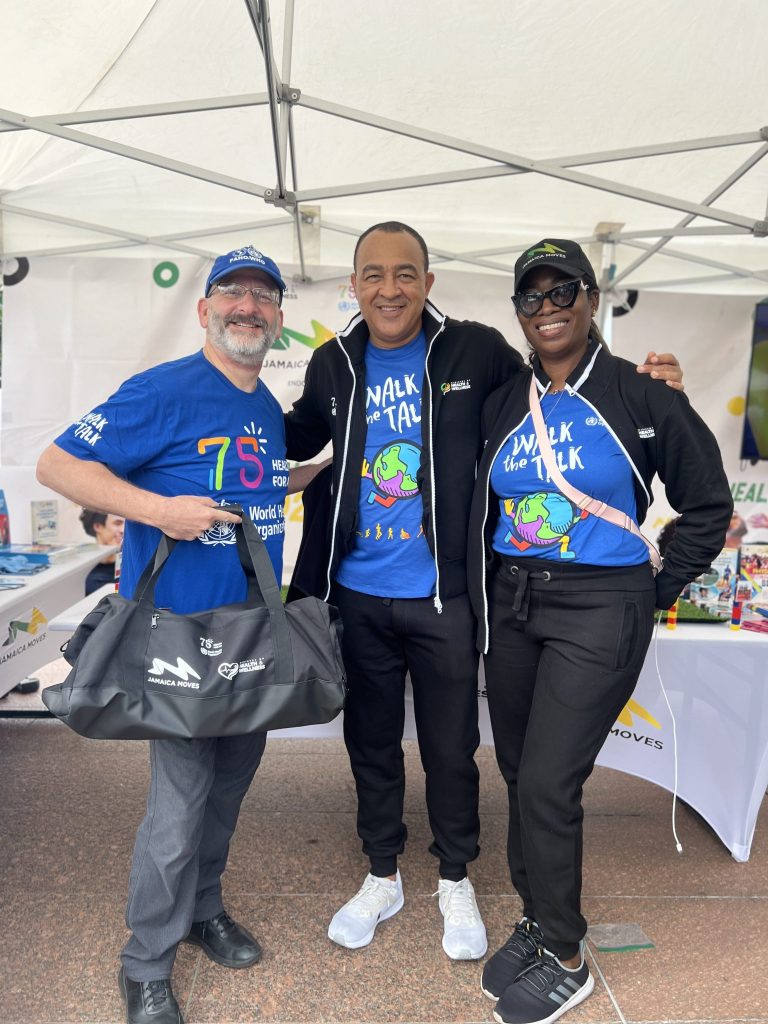 Jamaica Moves showcased at WHO ‘Walk the Talk’ event in Switzerland ...